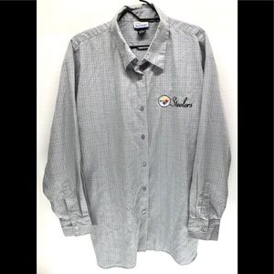 Reebok Pittsburgh Steelers Button Down Shirt